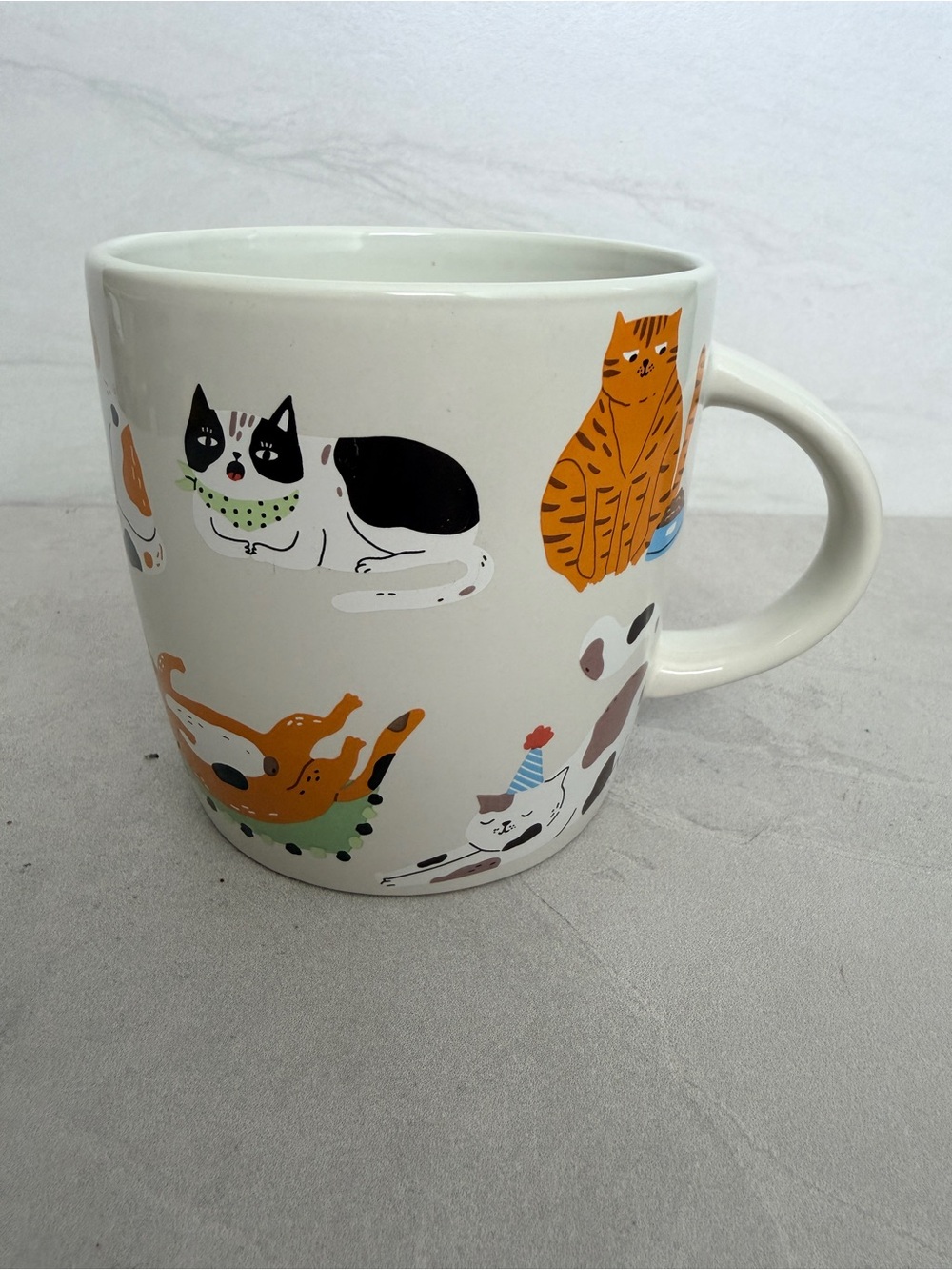 Cat Lover Meow Coffee Tea Mug Cup 18oz Cat Lady Room 2 Room